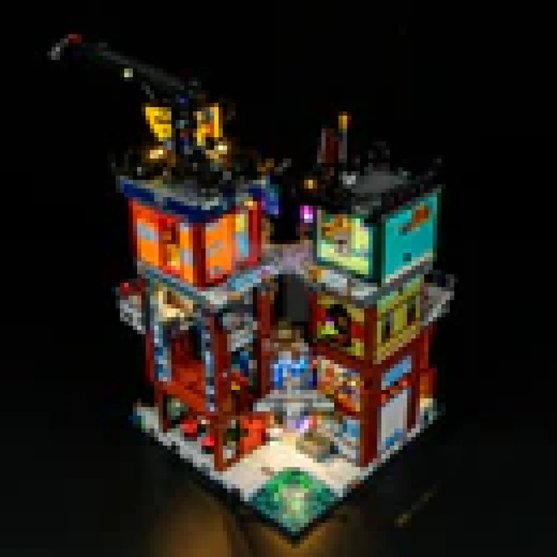 Kit Luci LED YEABRICKS Per Set LEGO 71837 Ninjago City - Illumina La Tua Città Ninja (Solo Luci, Mattoncini Esclusi)