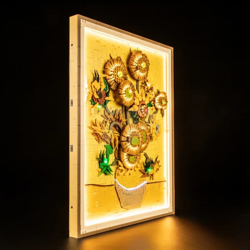 Light Kit for LEGO® 31215 Vincent van Gogh – Sunflowers