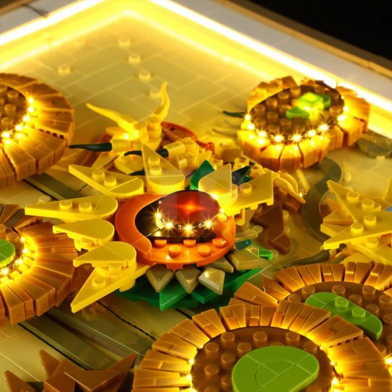 Light Kit for LEGO® 31215 Vincent van Gogh – Sunflowers