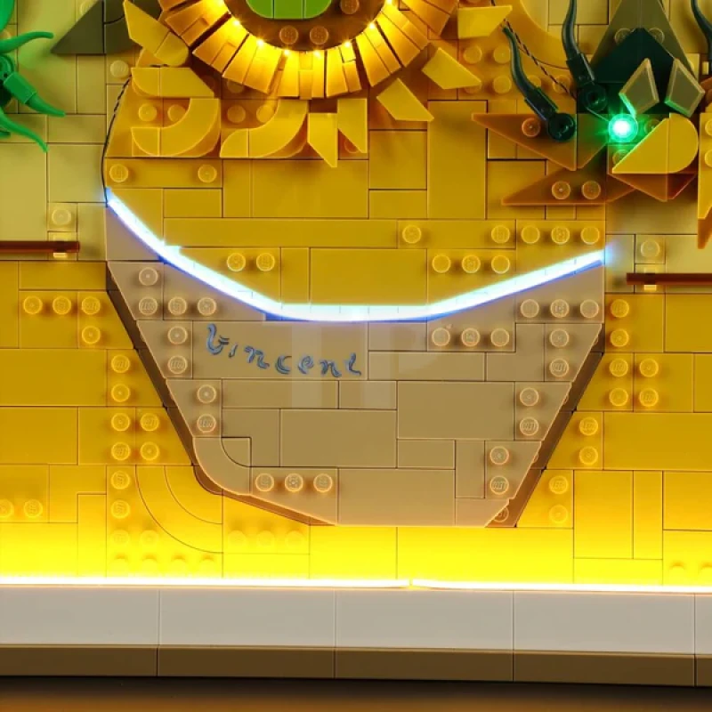 Light Kit for LEGO® 31215 Vincent van Gogh – Sunflowers