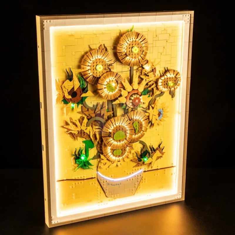 Light Kit for LEGO® 31215 Vincent van Gogh – Sunflowers