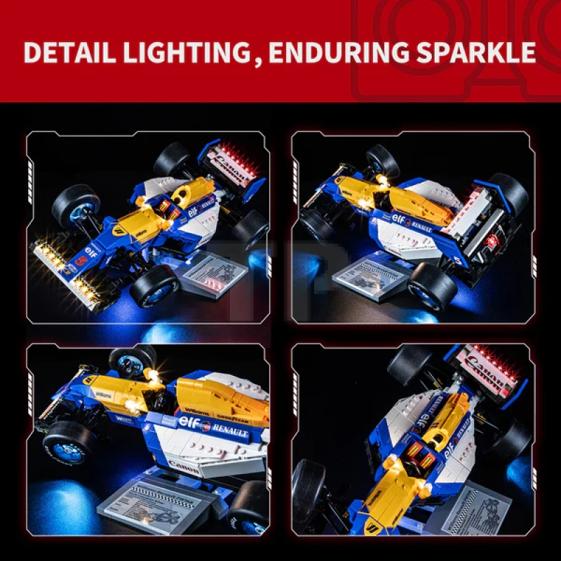 Light Kit for LEGO® 10353 Williams Racing FW14B & Nigel Mansell