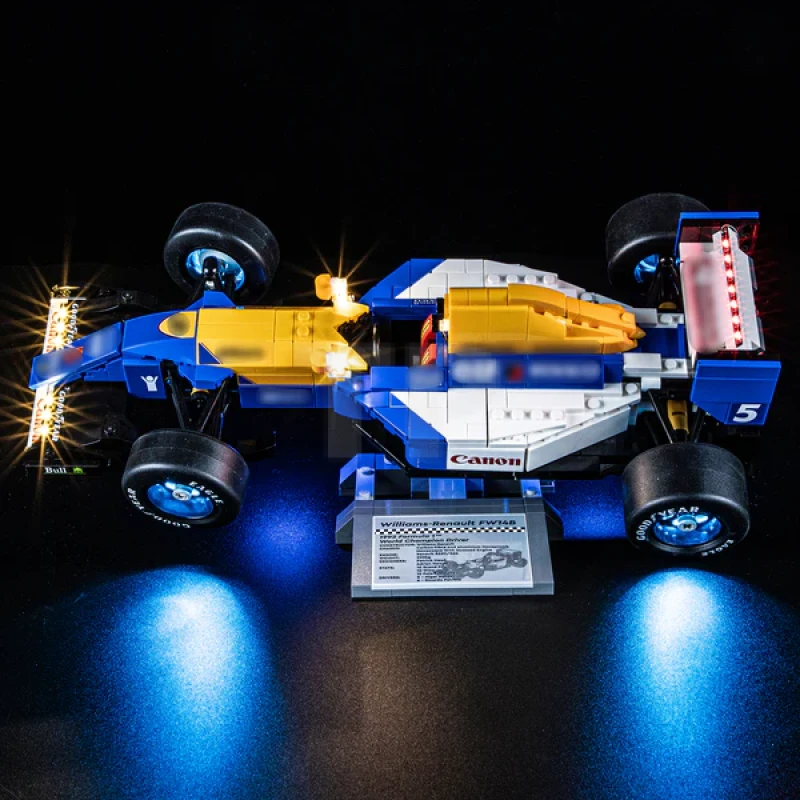 Light Kit for LEGO® 10353 Williams Racing FW14B & Nigel Mansell