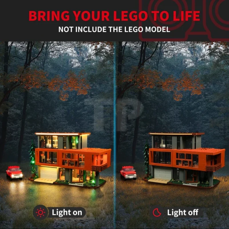 Light Kit for LEGO® 21354 Twilight The Cullen House