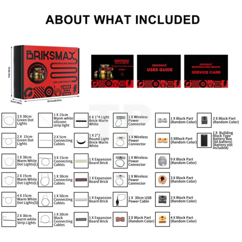 Light Kit for LEGO® 21354 Twilight The Cullen House