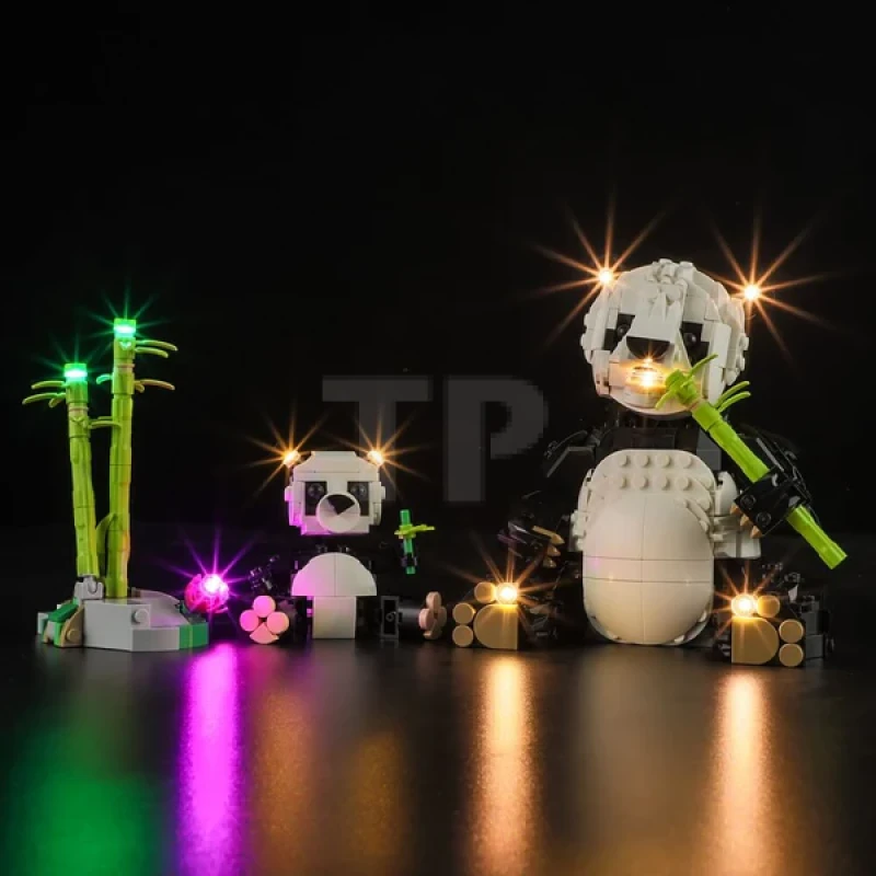 Light Kit for LEGO® 31165 Wild Animals: Panda Family