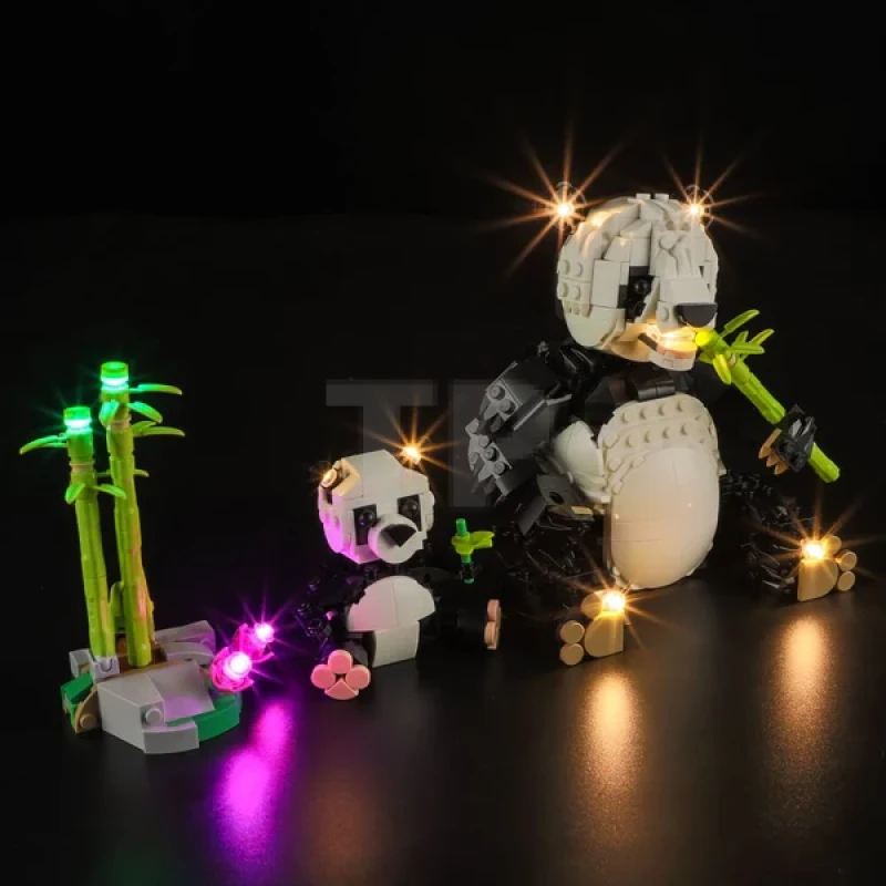 Light Kit for LEGO® 31165 Wild Animals: Panda Family