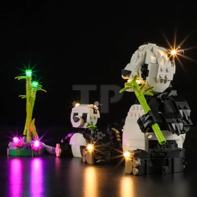 Light Kit for LEGO® 31165 Wild Animals: Panda Family