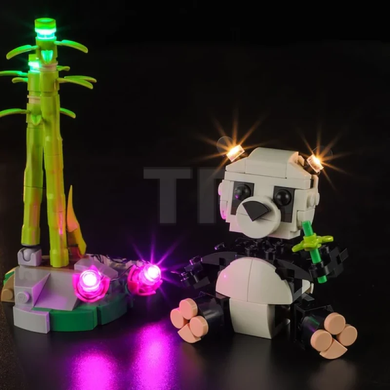 Light Kit for LEGO® 31165 Wild Animals: Panda Family