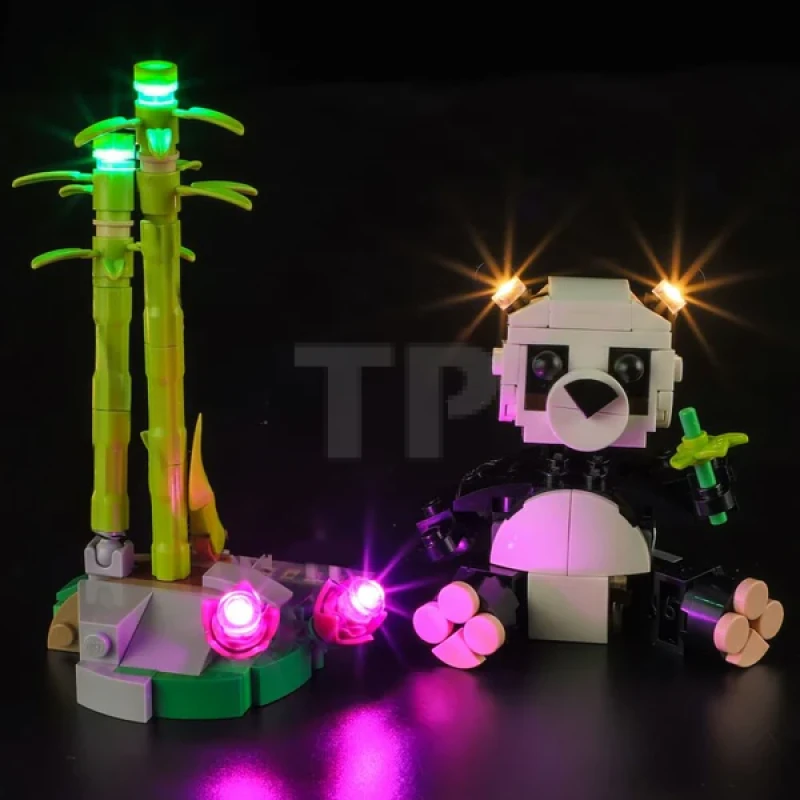 Light Kit for LEGO® 31165 Wild Animals: Panda Family