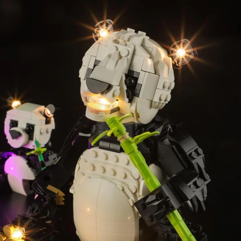 Light Kit for LEGO® 31165 Wild Animals: Panda Family