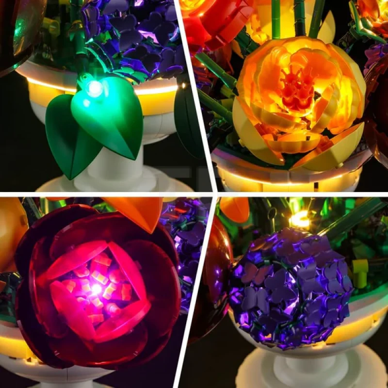 Light Kit for LEGO® 10345 Flower Arrangement