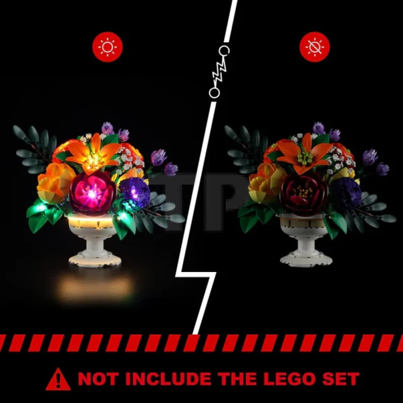Light Kit for LEGO® 10345 Flower Arrangement