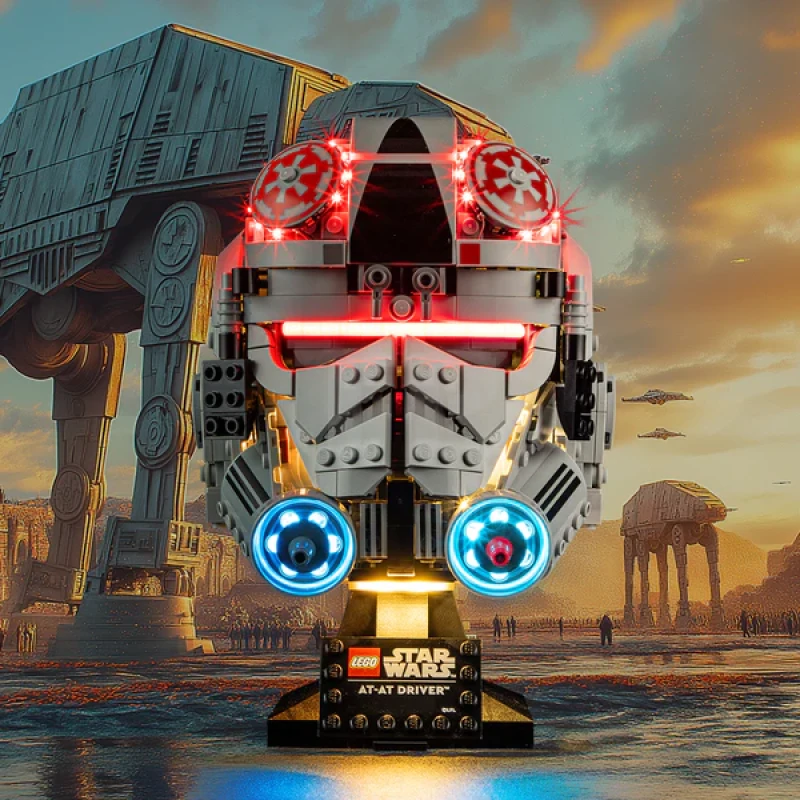 Light Kit for LEGO® 75429 AT-AT Driver Helmet