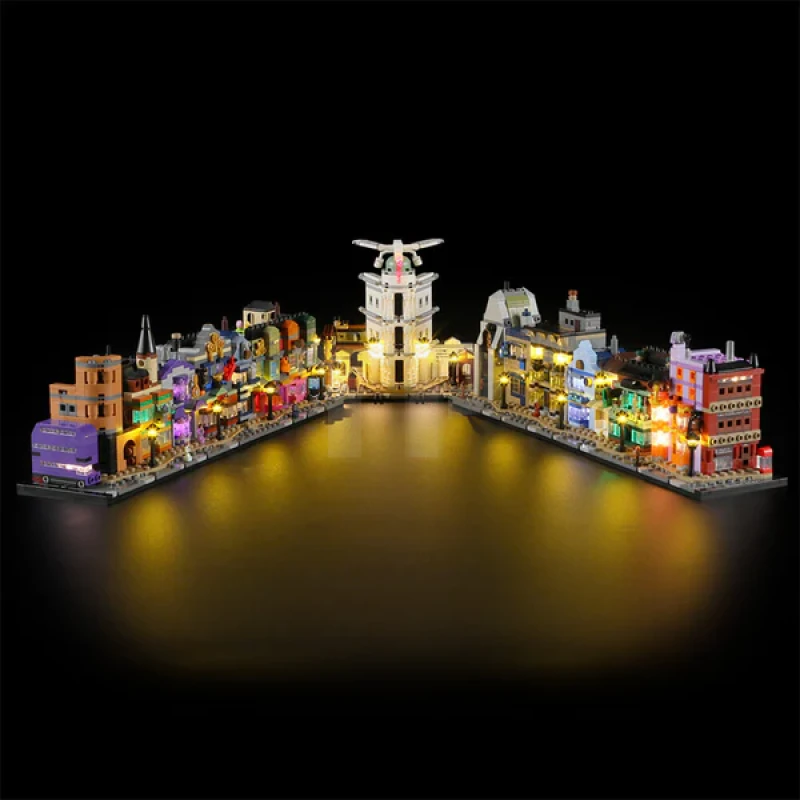 Light Kit for LEGO® 76444 Diagon Alley™ Wizarding Shops
