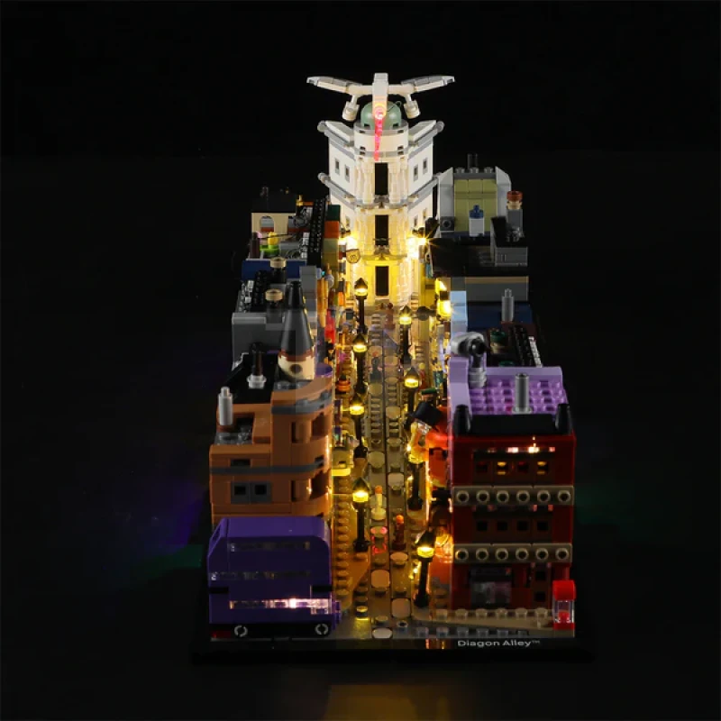 Light Kit for LEGO® 76444 Diagon Alley™ Wizarding Shops