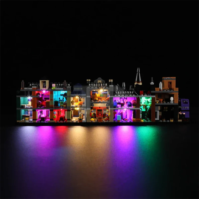 Light Kit for LEGO® 76444 Diagon Alley™ Wizarding Shops