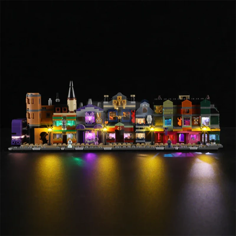 Light Kit for LEGO® 76444 Diagon Alley™ Wizarding Shops