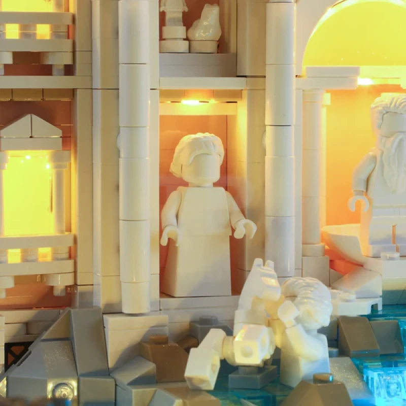Light Kit for LEGO® 21062 Trevi Fountain