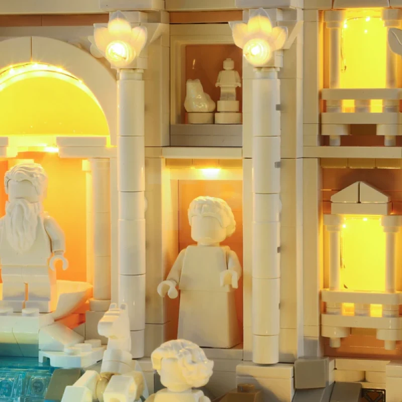 Light Kit for LEGO® 21062 Trevi Fountain