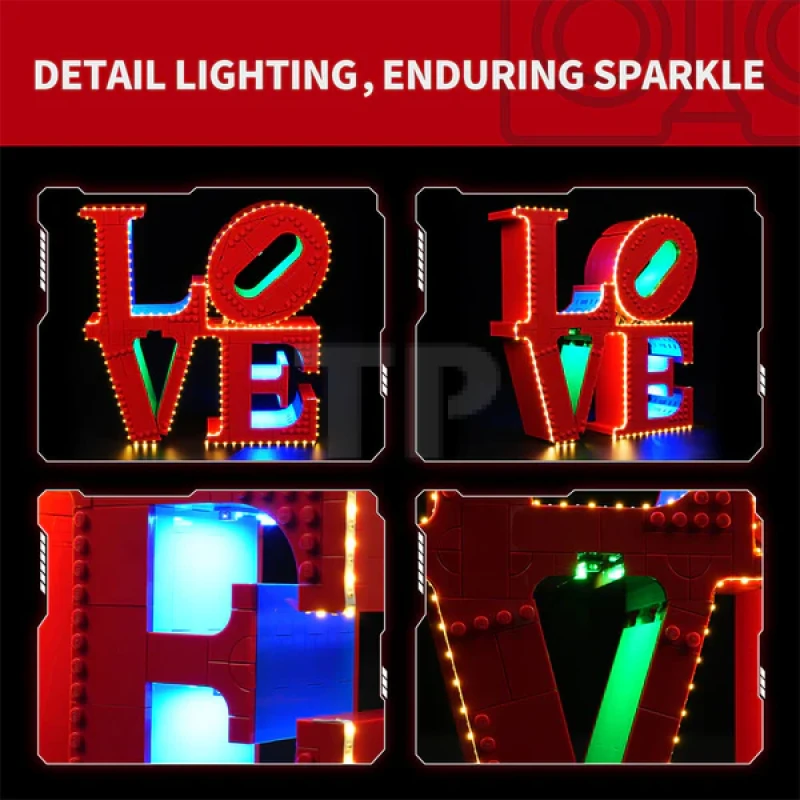 Light Kit for LEGO® 31214 LOVE