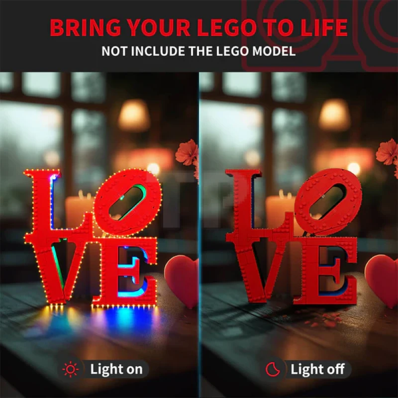 Light Kit for LEGO® 31214 LOVE
