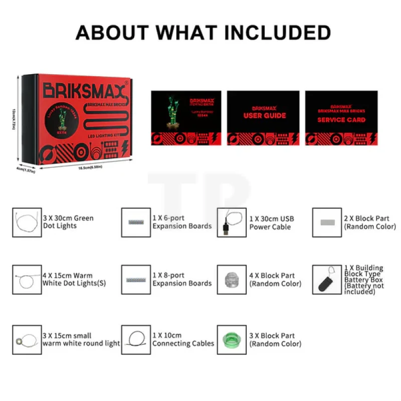 Light Kit for LEGO® 10344 Lucky Bamboo