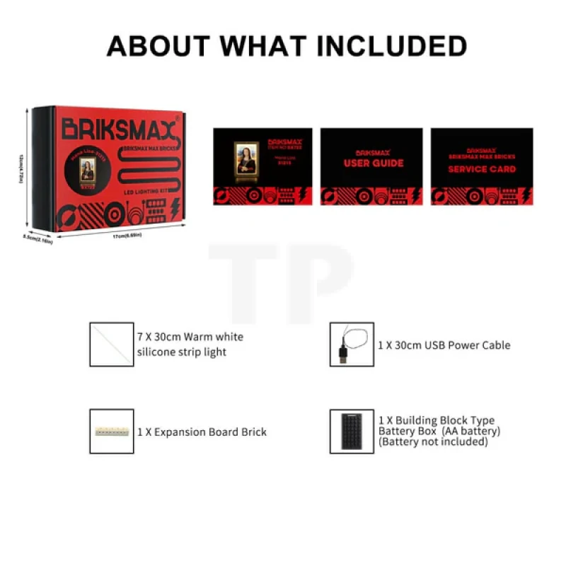 Light Kit for LEGO® 31213 Mona Lisa