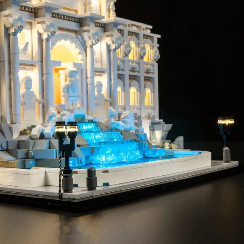 Light Kit for LEGO® 21062 Trevi Fountain (Remote Version)