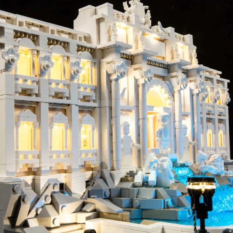 Light Kit for LEGO® 21062 Trevi Fountain (Remote Version)