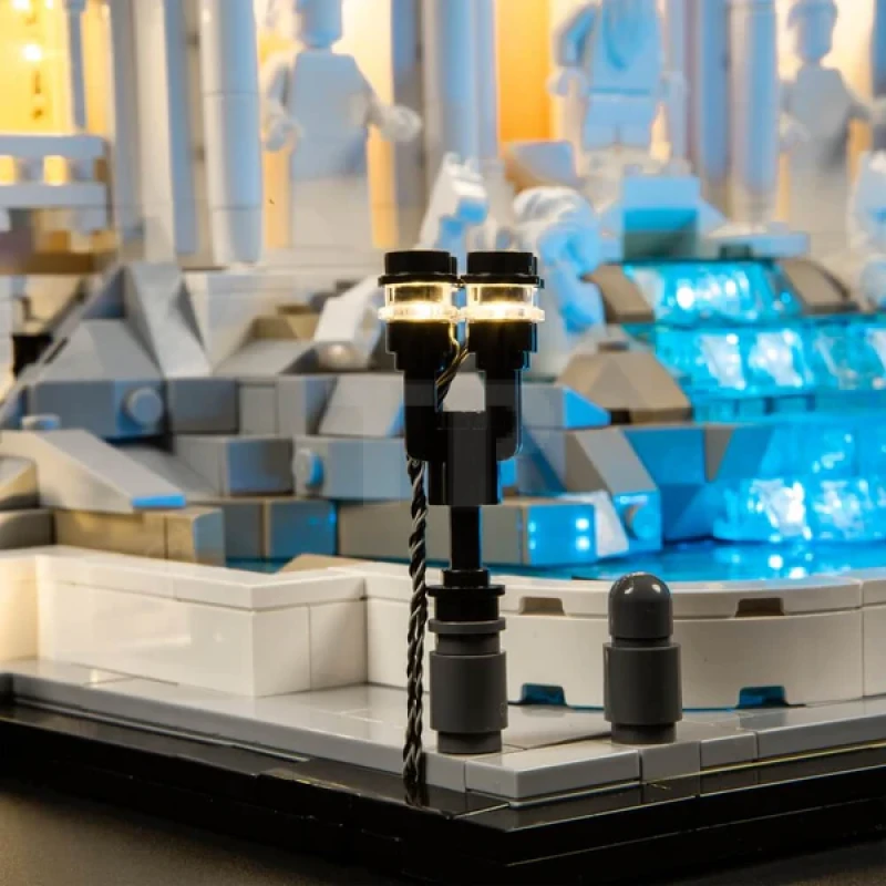 Light Kit for LEGO® 21062 Trevi Fountain (Remote Version)