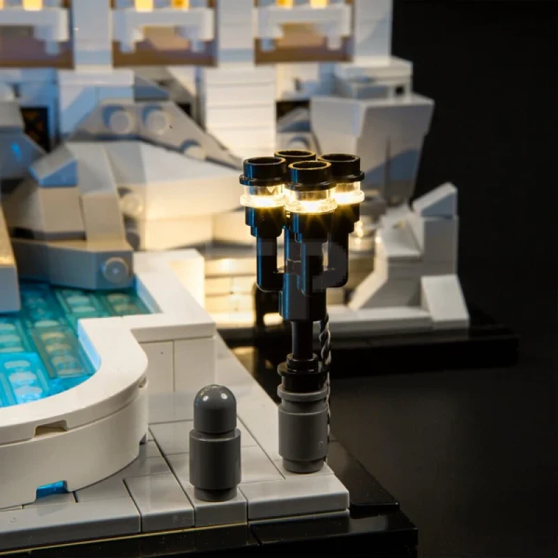 Light Kit for LEGO® 21062 Trevi Fountain (Remote Version)