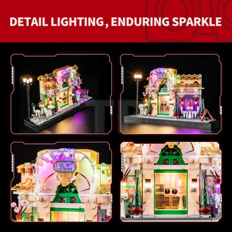 Light Kit for LEGO® 10362 French Café