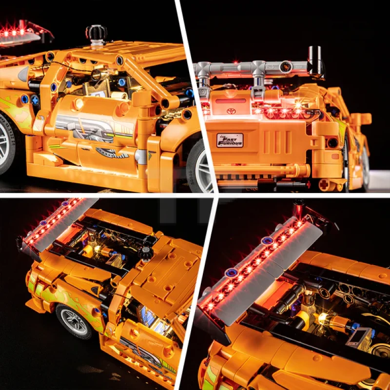 Light Kit for LEGO® 42204 Fast & Furious Toyota Supra MK4