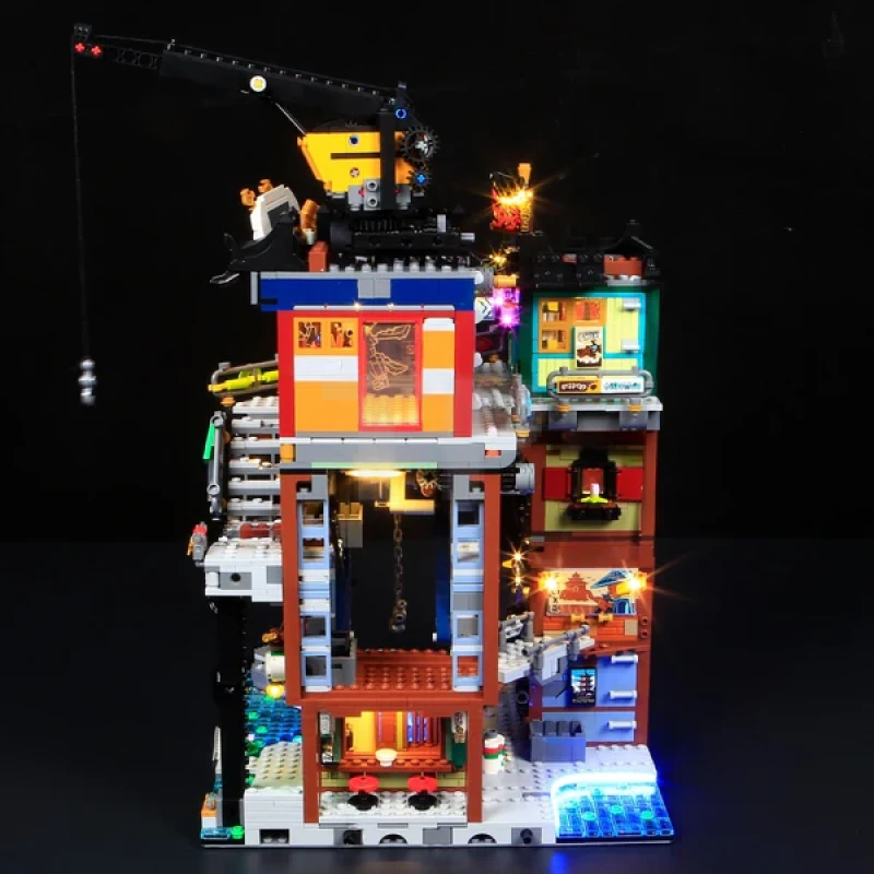Light Kit for LEGO® 71837 NINJAGO City Workshops