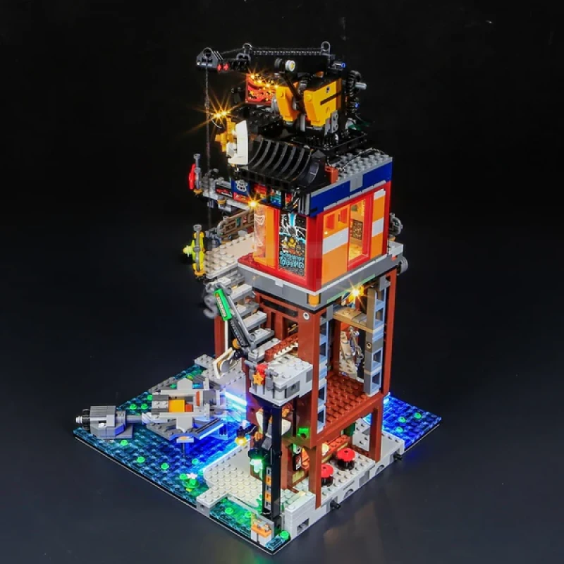 Light Kit for LEGO® 71837 NINJAGO City Workshops