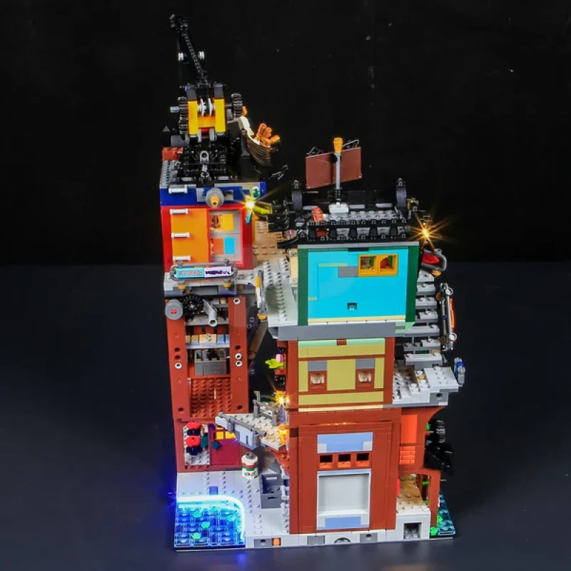Light Kit for LEGO® 71837 NINJAGO City Workshops