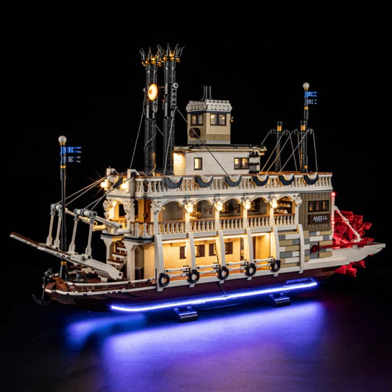 Light Kit for LEGO® 21356 River Steamboat