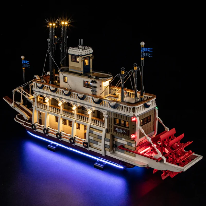 Light Kit for LEGO® 21356 River Steamboat