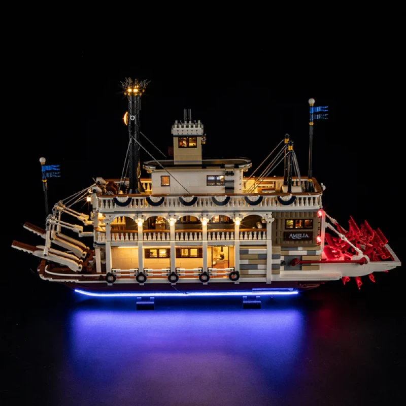 Light Kit for LEGO® 21356 River Steamboat