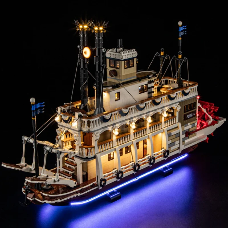 Light Kit for LEGO® 21356 River Steamboat