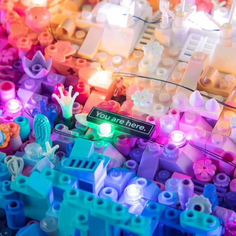 Light Kit for LEGO® 31212 The Milky Way Galaxy (Remote Version)