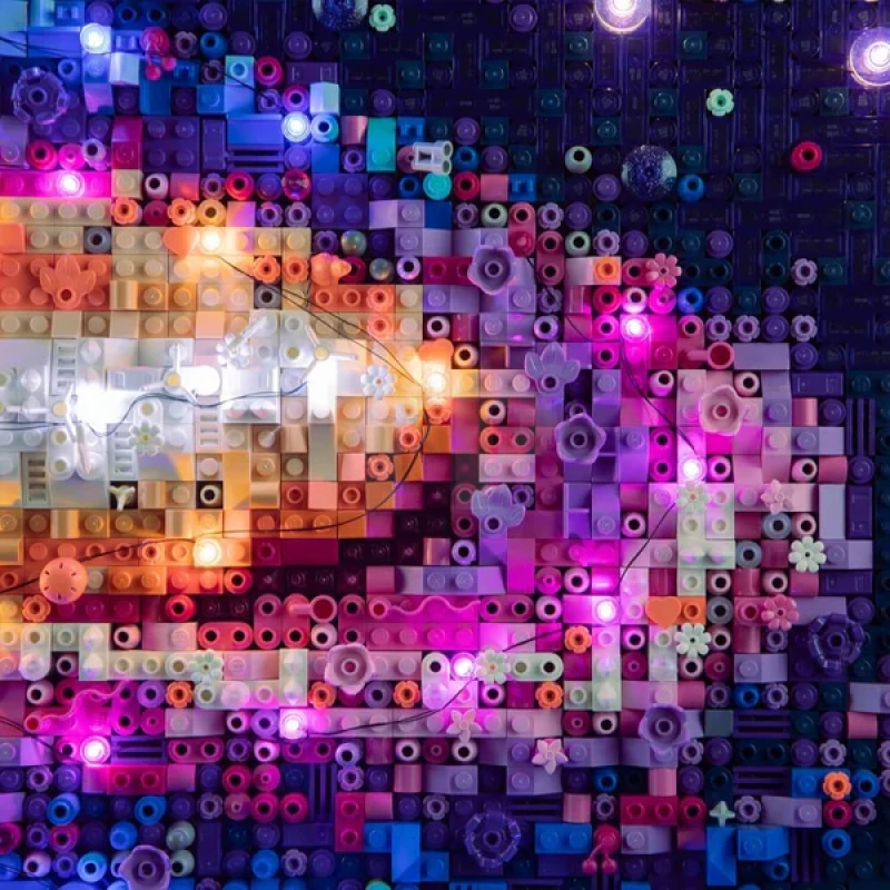 Light Kit for LEGO® 31212 The Milky Way Galaxy (Remote Version)