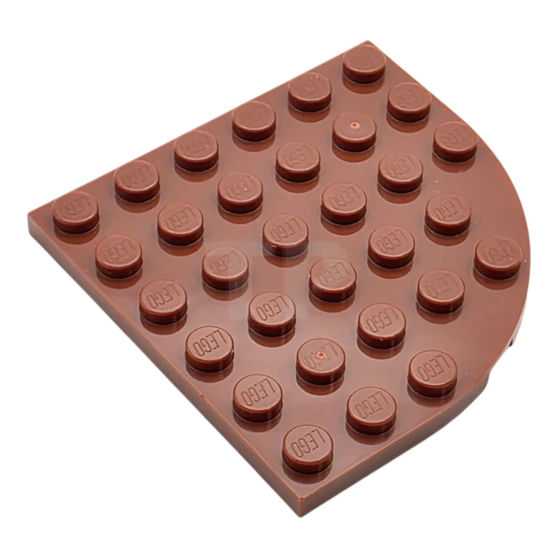 LEGO&reg; 6368433 - 6003 - Piastra 6 x 6 ad angolo tondo