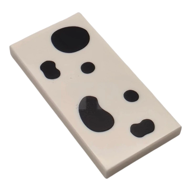 LEGO&reg; 6524480 - 87079pb1506 - Tile 2 x 4 with Dalmatian Spots Pattern