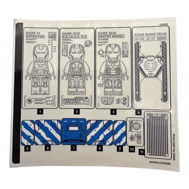 LEGO&reg; 6536288 - Sticker for Set 76315