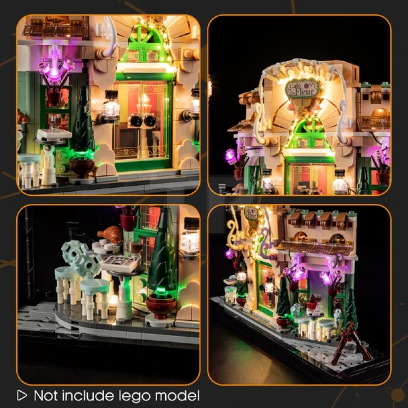 Light Kit for LEGO® 10362 French Café