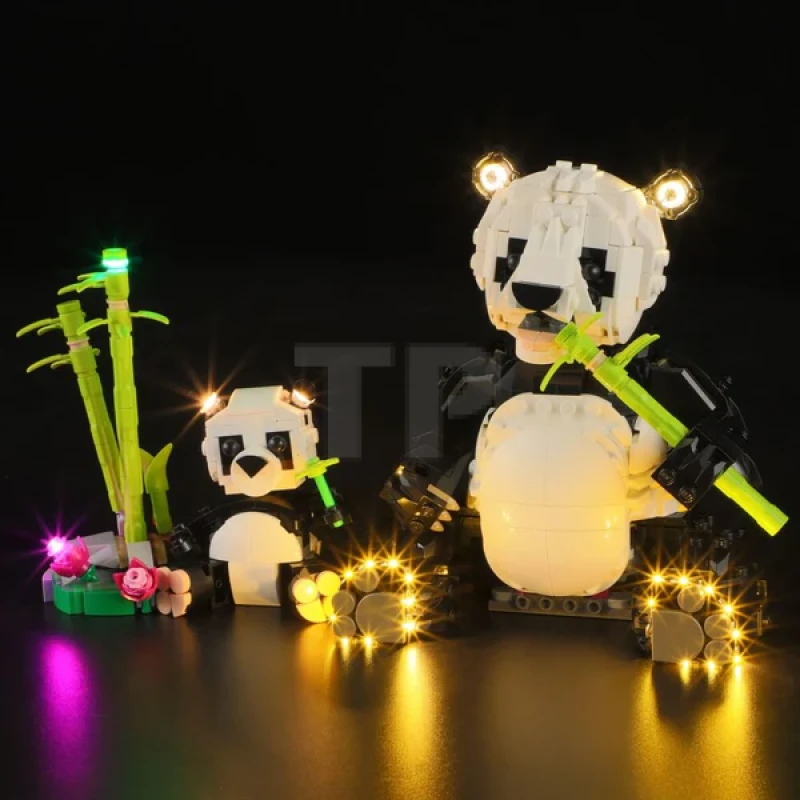 Light kit for LEGO® 31165 Wild Animals: Panda Family