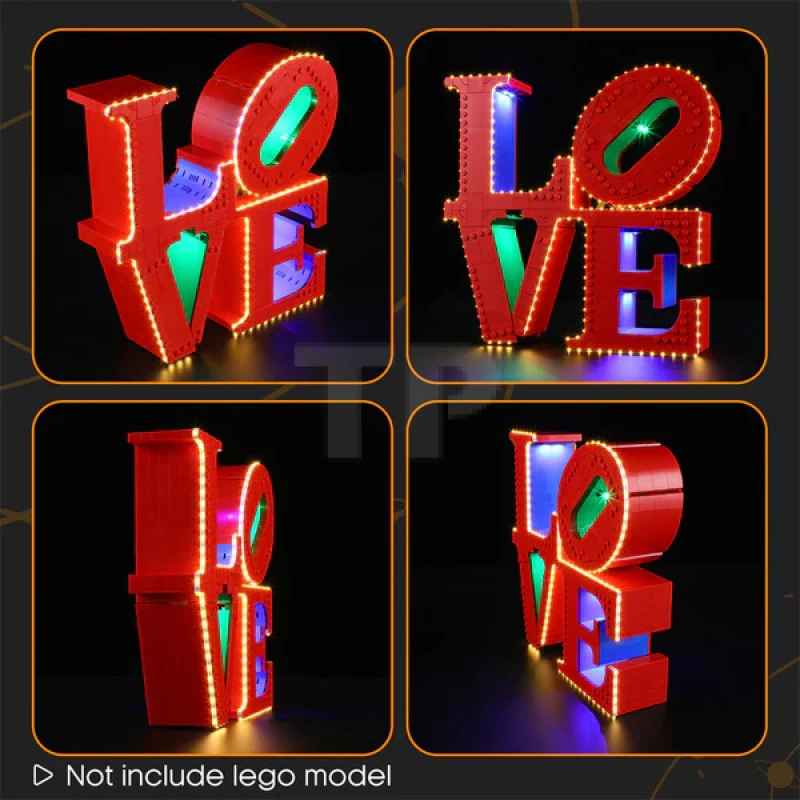 Light Kit for LEGO® 3124 LOVE