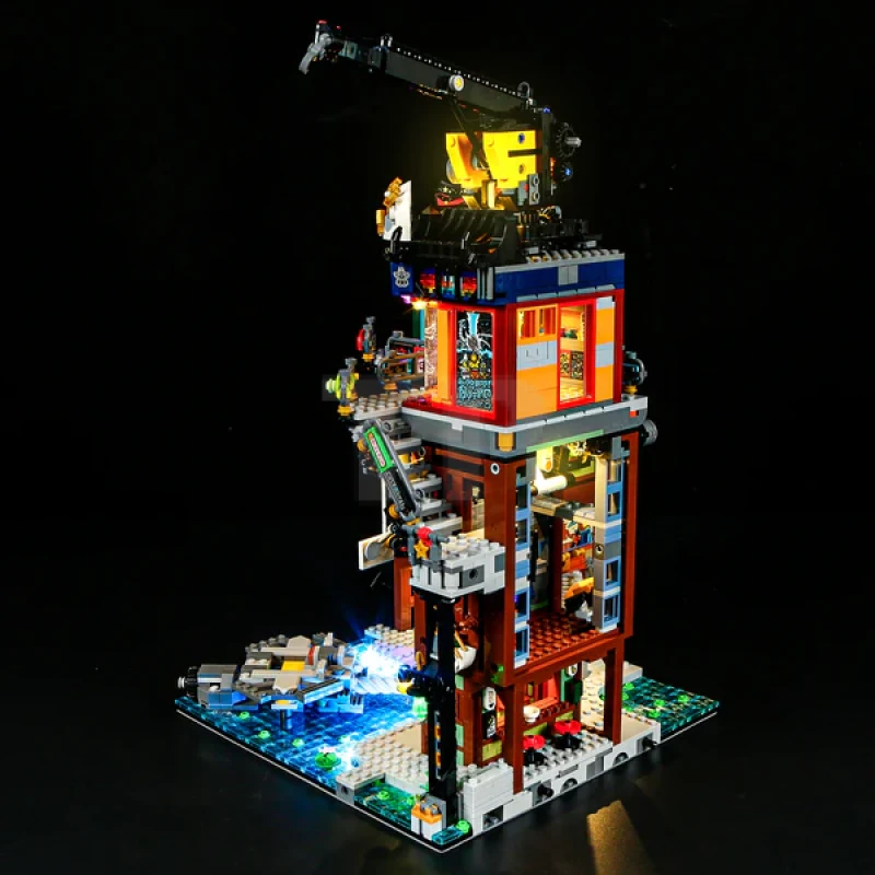 Light Kit for LEGO® 71837 NINJAGO City Workshops